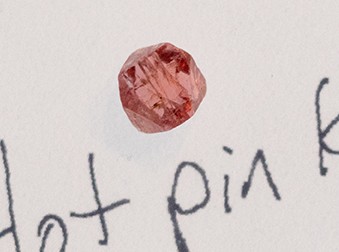 Spinel Hot Pink _VS Rough 1.00 cts