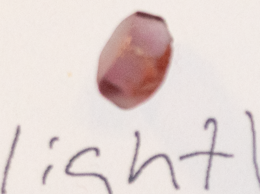 Spinel light purple VVS Rough1.65 cts