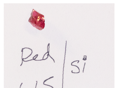 Spinel Red SI Rough 1.15 cts