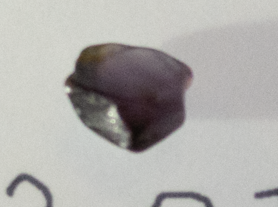 Spinel Deep Purple  VVS Rough  2.25 cts.