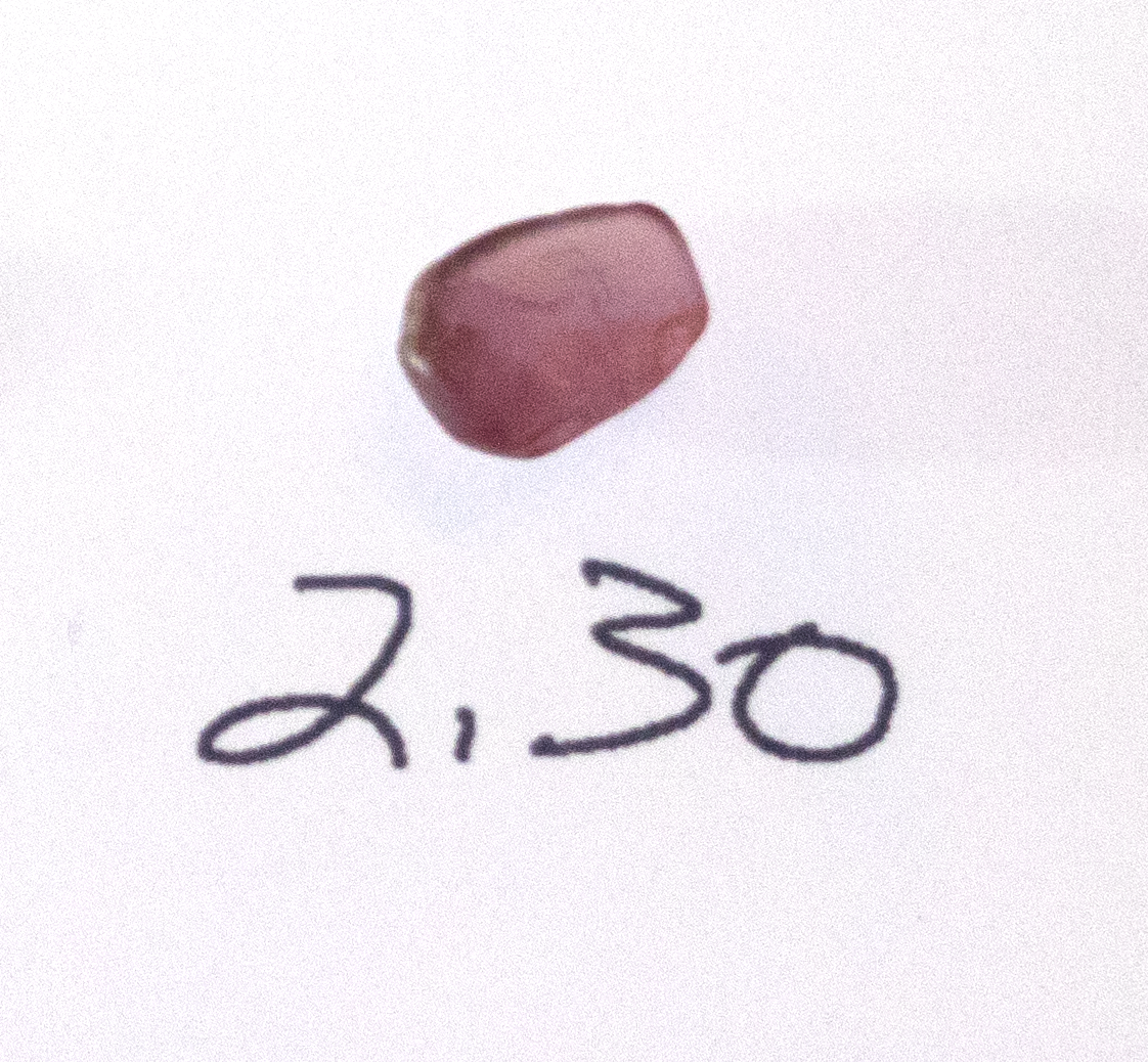 Spinel Pink VVS Rough 2.30 cts