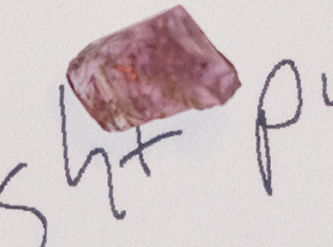 Spinel Light Purple _VS Rough 3.05 cts